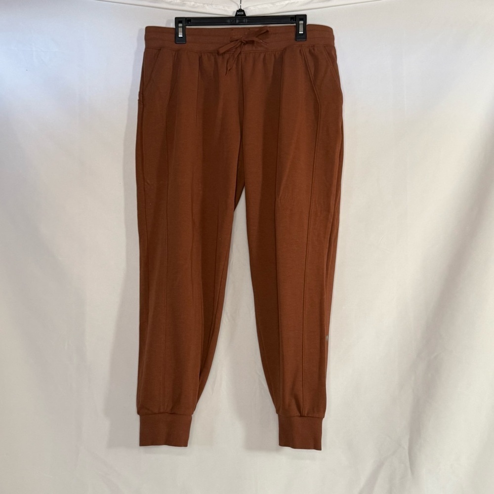 Body & Sol Brown Drawstring Joggers – Women’s Size XL – EUC